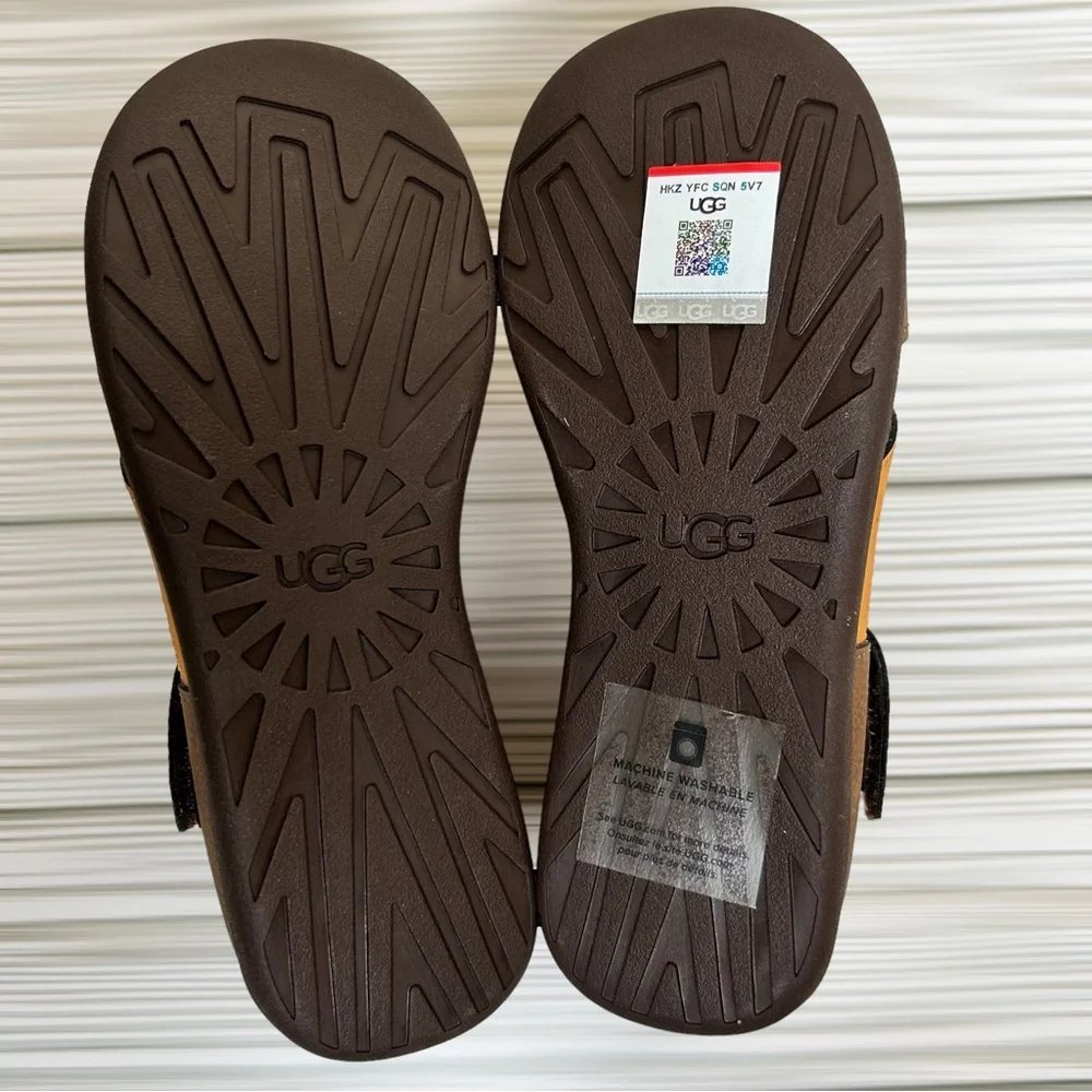 UGG Kids Sandals Size 12 Kylo Fisherman New